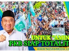 PKB Bergerak Masif Menangkan AMIN di NTB, Lalu Hadrian Irfani : Masyarakat Inginkan Perubahan !