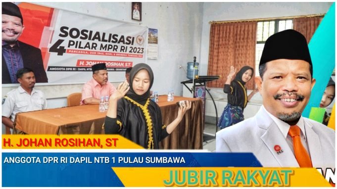 Kehadirannya Disambut Spesial, Johan Rosihan Apresiasi Pelajar SMA di Bima