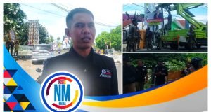 Bawaslu Sumbawa Bersama Timgab Tertibkan APK Langgar Aturan