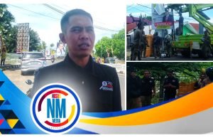 Bawaslu Sumbawa Bersama Timgab Tertibkan APK Langgar Aturan
