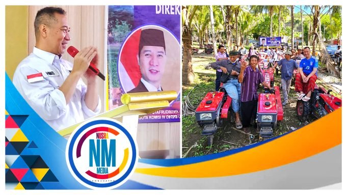 HMS Bagikan Alsintan di Sumbawa