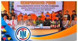 Polres Sumbawa Musnahkan Ribuan Butir Obat Terlarang