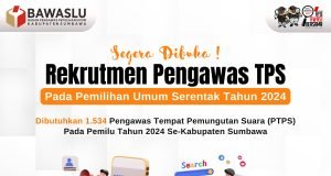 SEGERA DIBUKA ! REKRUTMEN PENGAWAS TPS PEMILU 2024