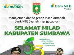 Bank NTB Syariah : Selamat Milad Sumbawa ke-65