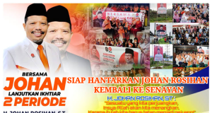Tim Relawan Johan Rosihan Bergerak Massif Hingga Akar Rumput