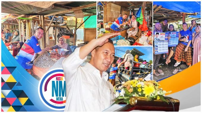 HMS Blusukan di Pasar Wodhi Dompu