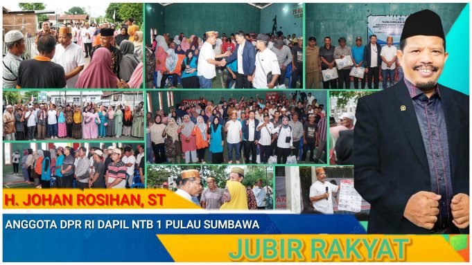 Gandeng KKP RI, Johan Rosihan Bagikan 1.000 Paket Bantuan Untuk Nelayan Kabupaten Sumbawa