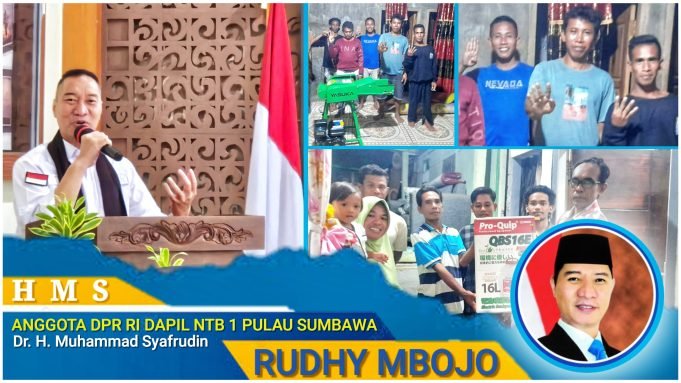 HMS Salurkan Bantuan Alsintan di Kabupaten Bima