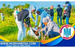 BPPD NTB Tanam 100 Pohon di Savana Bale Tepak