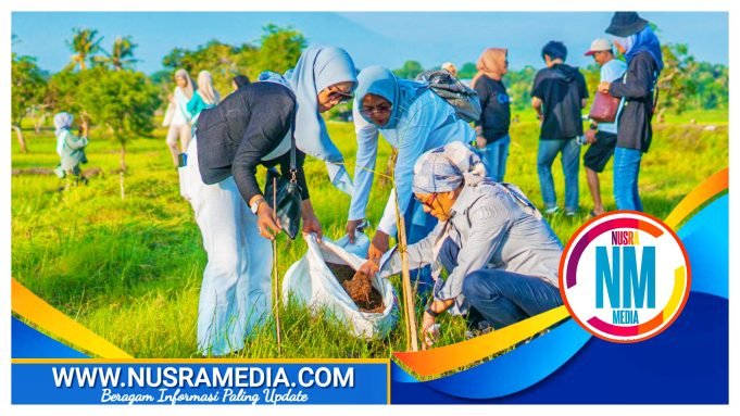 BPPD NTB Tanam 100 Pohon di Savana Bale Tepak