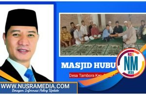HMS Berikan Bantuan Untuk Masjid Hubul Watan di Dompu