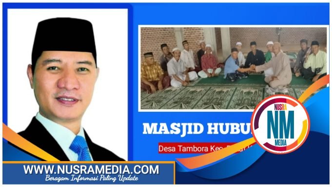 HMS Berikan Bantuan Untuk Masjid Hubul Watan di Dompu