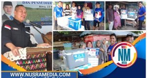 HMS Berikan Bantuan Coolbox Bagi Pedagang di Lokasi Wisata Kuliner Bima