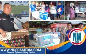 HMS Berikan Bantuan Coolbox Bagi Pedagang di Lokasi Wisata Kuliner Bima