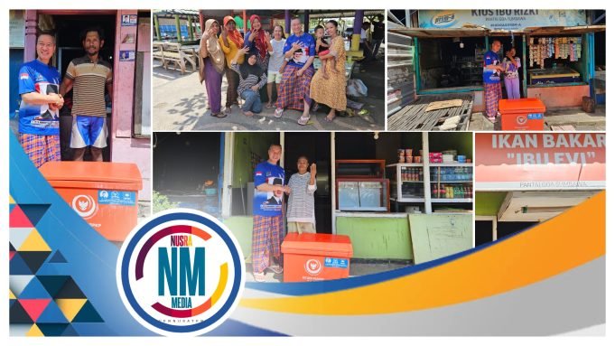 HMS Berikan Bantuan Coolbox Bagi Pedagang Ikan di Pantai Goa