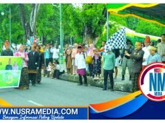 Karnaval Budaya Warnai HUT Sumbawa Ke-65