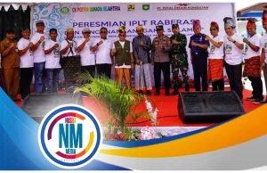 Instalasi Pengolahan Lumpur Tinja Raberas Diresmikan