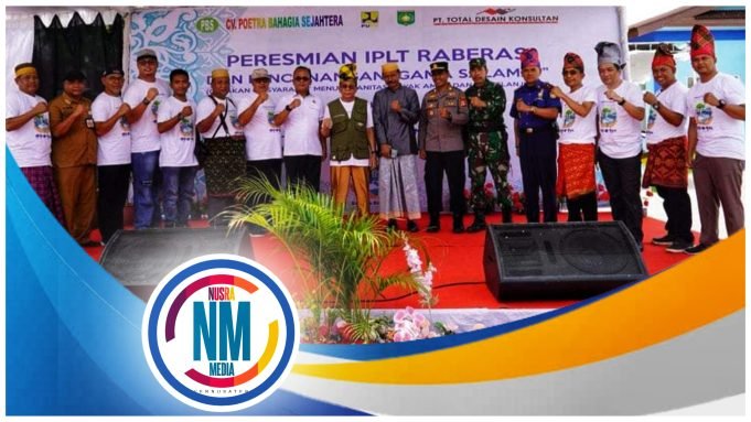 Instalasi Pengolahan Lumpur Tinja Raberas Diresmikan