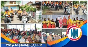 Gelar Safari Gemar Ikan, Johan Rosihan Dikawal Ratusan Ojek Empang-Tarano