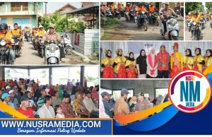 Gelar Safari Gemar Ikan, Johan Rosihan Dikawal Ratusan Ojek Empang-Tarano