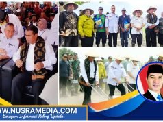 Serahkan Bantuan Ratusan Miliar, HMS Dampingi Kunjungan Mentan di Sumbawa