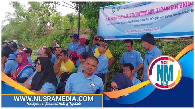 Didukung Dinas LHK NTB, Pemda Sumbawa Bersama FDS, PSDAT, dan YPII Tanam 1.500 Bibit Pohon di DAS Batulanteh