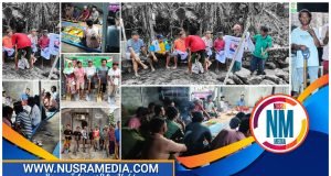 Relawan Ganjar-Mahfud Gandeng Ratusan Buruh Tambang di Lombok Timur