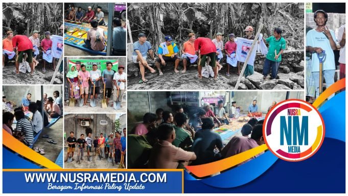 Relawan Ganjar-Mahfud Gandeng Ratusan Buruh Tambang di Lombok Timur