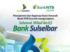 Bank NTB Syariah : Selamat Milad Bank Sulselbar ke-63