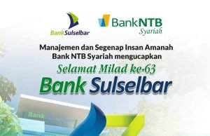 Bank NTB Syariah : Selamat Milad Bank Sulselbar ke-63
