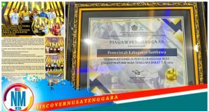 Pemkab Sumbawa Terima Penghargaan TKD Award 2023