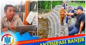 BPBD Sumbawa Pantau Kelayakan Bronjong di 34 Titik