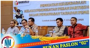 Bawaslu Tegaskan Kampanye 6 Februari di NTB Jadwal Paslon 01