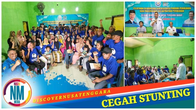 HMS Gelar Pelatihan Olahan dan Diversifikasi Produk Perikanan di Dompu