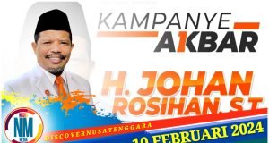 Johan Rosihan Akan Gelar Kampanye Akbar di Empang