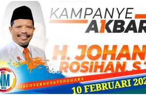 Johan Rosihan Akan Gelar Kampanye Akbar di Empang