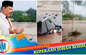 Sebelum Kampanye Akbar, Johan Rosihan “Gercep” Berikan Bantuan Bagi Korban Banjir di Sumbawa