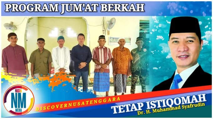 Giliran Masjid Nurul Qamariah Dompu Dibantu HMS