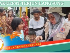 Wabup Sumbawa Serahkan Bantuan Untuk Korban Banjir Buer