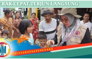Wabup Sumbawa Serahkan Bantuan Untuk Korban Banjir Buer