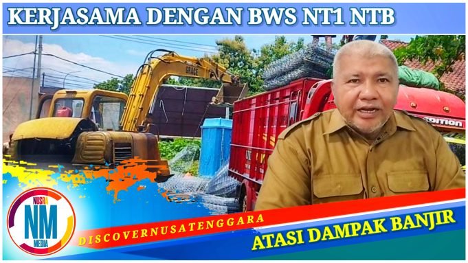 BPBD Sumbawa Salurkan Bantuan Bronjong