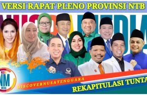 Berikut Daftar 11 Caleg DPR RI dari Dapil NTB yang Lolos ke Senayan