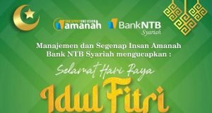 BANK NTB SYARIAH : “SELAMAT IDUL FITRI 1445 H”