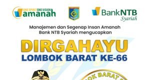 BANK NTB SYARIAH : DIRGAHAYU LOMBOK BARAT KE-66