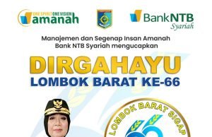 BANK NTB SYARIAH : DIRGAHAYU LOMBOK BARAT KE-66