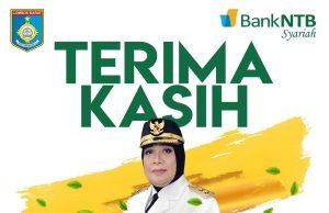 KELUARGA BESAR BANK NTB SYARIAH : TERIMAKASIH HJ SUMIATUN DAN SELAMAT ATAS DILANTIKNYA H ILHAM