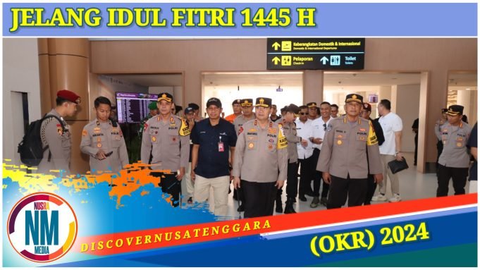 Kapolres Loteng Dampingi Kapolda NTB Cek Kesiapan “Poster” Bandara Lombok