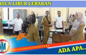 Wabup Sumbawa Datangi Sejumlah OPD