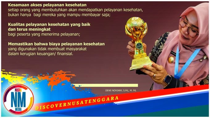 Pemda Sumbawa Terima Penghargaan Atas Implementasi UHC
