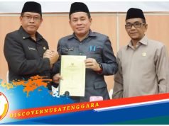 Empat Ranperda Pemda Sumbawa Tahun 2023 Diparipurnakan
